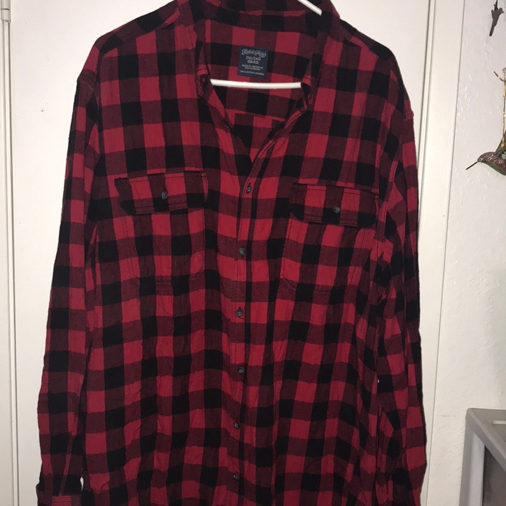 Men’s Flannel shirt Size XXL
